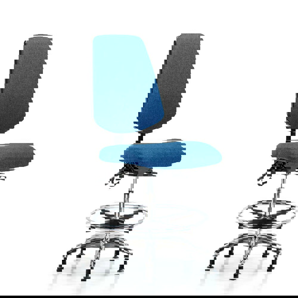 Task Chair: Conductive Cloth, Blue